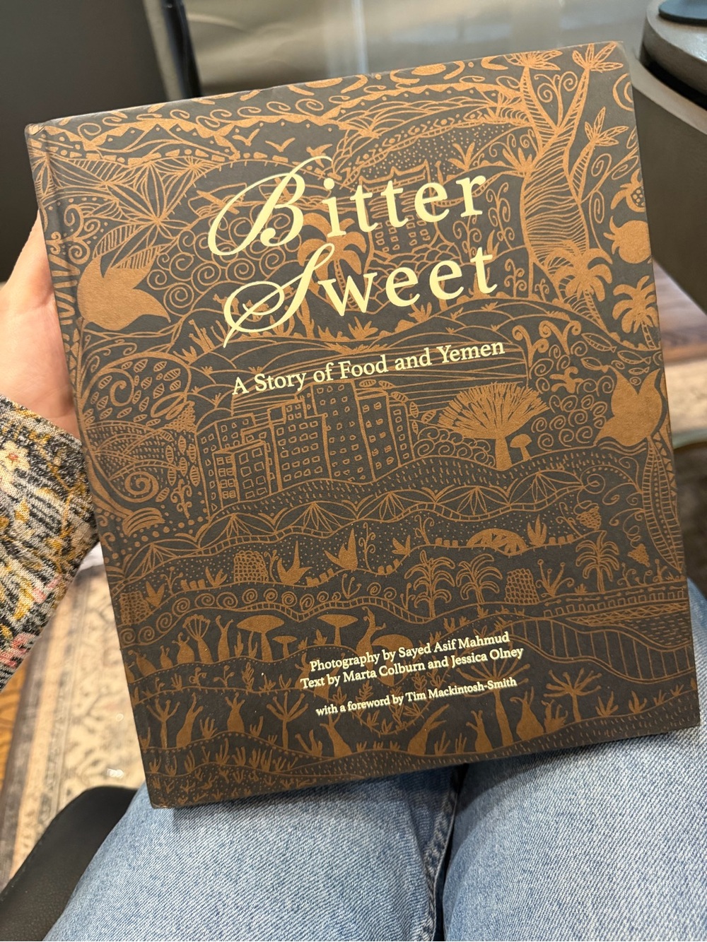 Hardcover Book‎ Decor | Bitter Sweet: A Story of Food and Yemen | Coffee Table